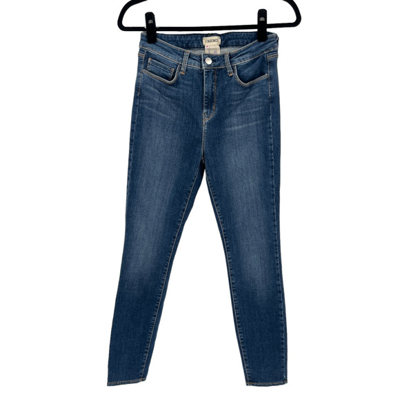 L'Agence Margot Skinny High Rise in Dark Vintage Wash - Picture 11 of 11